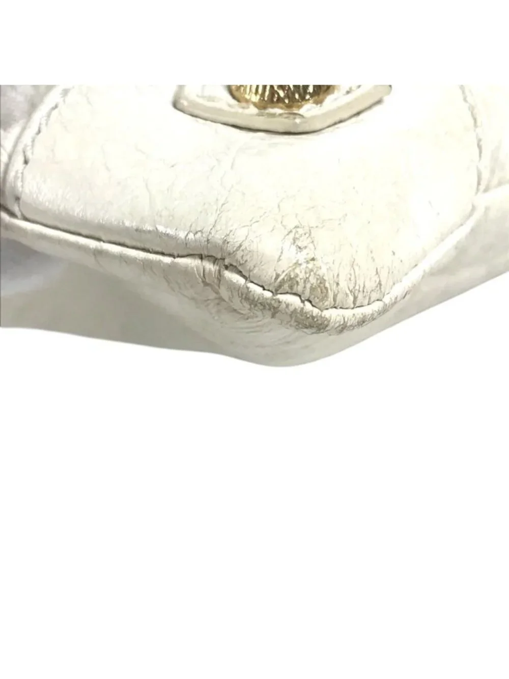 Balenciaga Clutch Giant Envelope Leather White